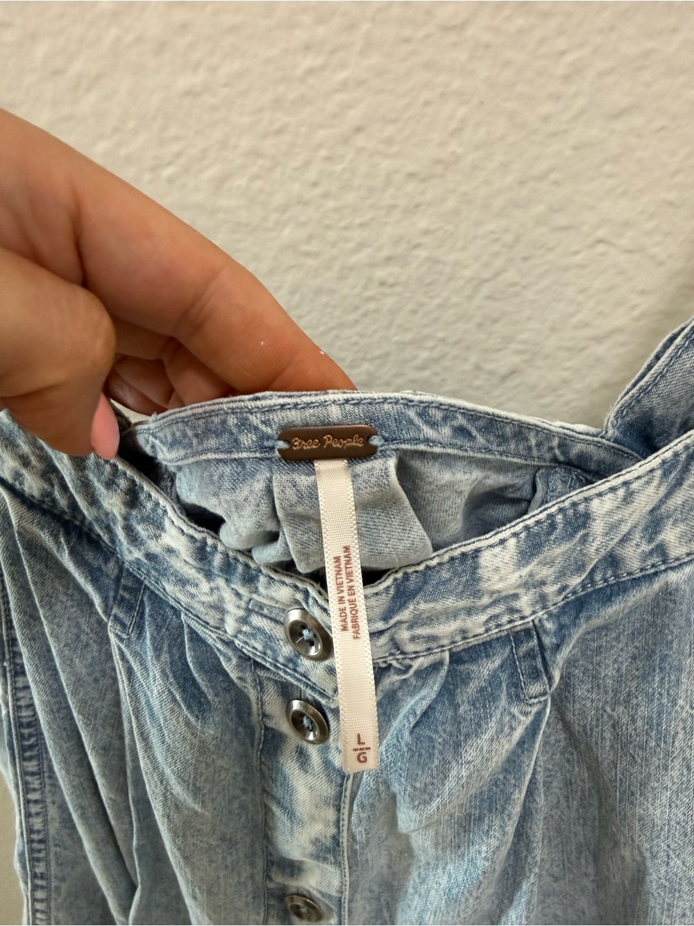 Free People Denim Dress - Picture 3 of 4
